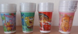 Party pohárek Disney Medvídek Pu 8 ks