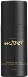 Avon Tělový deodorant ve spreji pánský INSTINCT 150 ml