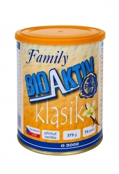 Stimulační a regenerační BIOAKTIV KLASIK VANILKA 375 g