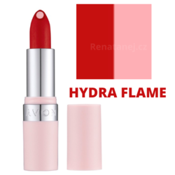 Avon Hydratační matná rtěnka Hydramatic HYDRA FLAME s hydratačním středem s kyselinou hyaluronovou 3,6 g 08391 renatanej.cz