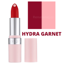 Avon Hydratační matná rtěnka Hydramatic HYDRA GARNET s hydratačním středem s kyselinou hyaluronovou 3,6 g 11163 renatanej.cz