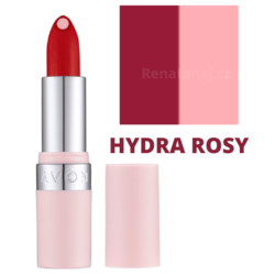 Avon Hydratační matná rtěnka Hydramatic HYDRA ROSY s hydratačním středem s kyselinou hyaluronovou 3,6 g 09860 renatanej.cz