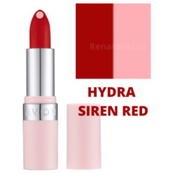 Avon Hydratační matná rtěnka Hydramatic HYDRA SIREN RED s hydratačním středem s kyselinou hyaluronovou 3,6 g 09472 renatanej.cz