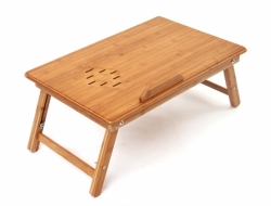 Bambusový stolek pod notebook 