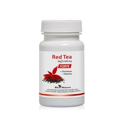 Červený čaj s chrómem v kapslích READ TEA FORTE 30 ks  