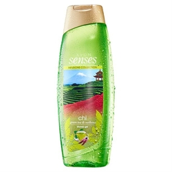 Avon Sprchový gel Senses CHI se zeleným čajem a verbenou 500 ml 
