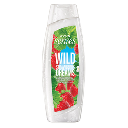 Avon Sprchový gel krémový Senses WILD DREAMS s vůní lesní jahody 500 ml 