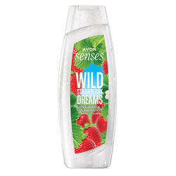 Avon Sprchový gel krémový Senses WILD DREAMS s vůní lesní jahody