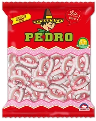 Želé Pedro dvouvrstvé DRAKULA ZUBY 1000 g 