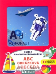 Knížka s magnetickými obrázky - ABC obrázková abeceda