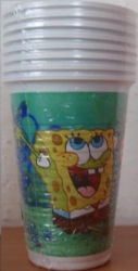 Party pohárek SpongeBob 8 ks