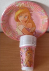 Papírový party talíř Disney 19,5 cm