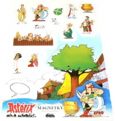 Magnetky ASTERIX - 14 magnetek