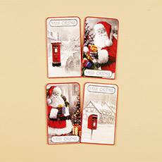 Obálky na peníze s vánočním motivem 4 kusy