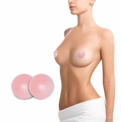 Silikonové nálepky NIPPLES průměr 6,5 cm 2 ks