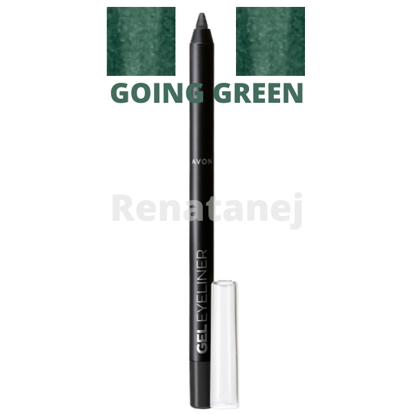 Avon Tužka na oči gelová zelená GOING GREEN 1,2 g 30197