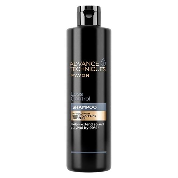 Avon Šampon Advance Techniques proti vypadávání vlasů s komplexem Biotin-Caffeine 400 ml