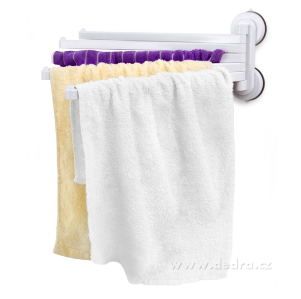 Pětiramenný otočný držák ručníků,utěrek