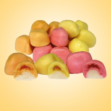 Pěnové bonbony s ovocnou náplní YO FRUIT 800 g