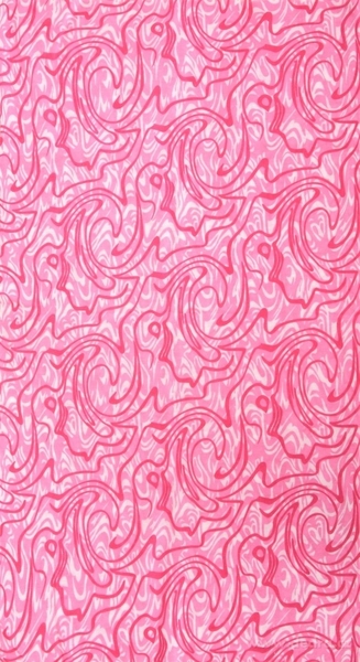 Šátek multifunkční s růžovým ornamentem